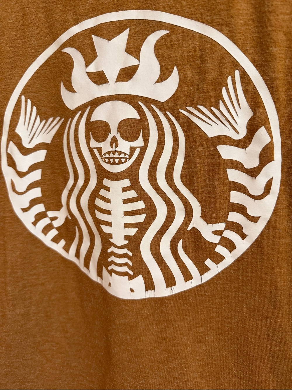 Starbucks Skeleton Graphic Tee - Picture 3 of 5
